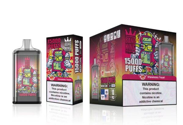 Bang King 15000 Puffs 0% 2% 3% 5% Nicotine Rechargeable Disposable Vape Wholesale - ClueVape - 14