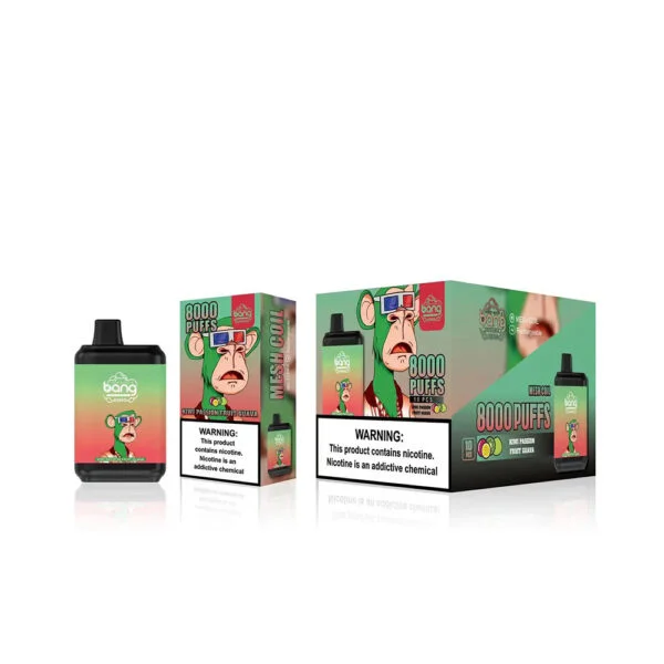 Bang King 8000 Puffar 0% 2% 3% 5% Nicotine Disponibel Vape grossist - ClueVape - 8