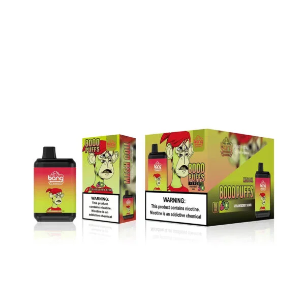Bang King 8000 Puffar 0% 2% 3% 5% Nicotine Disponibel Vape grossist - ClueVape - 12