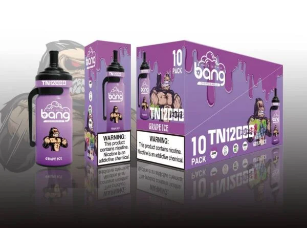 Bang Tn 12000 Puffs 0% 2% 3% 5% Никотиновая одноразовая вейп оригинальная электронная сигарета оптом - ClueVape - 10