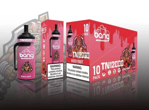 Bang Tn 12000 Puffs 0% 2% 3% 5% Никотиновая одноразовая вейп оригинальная электронная сигарета оптом - ClueVape - 9