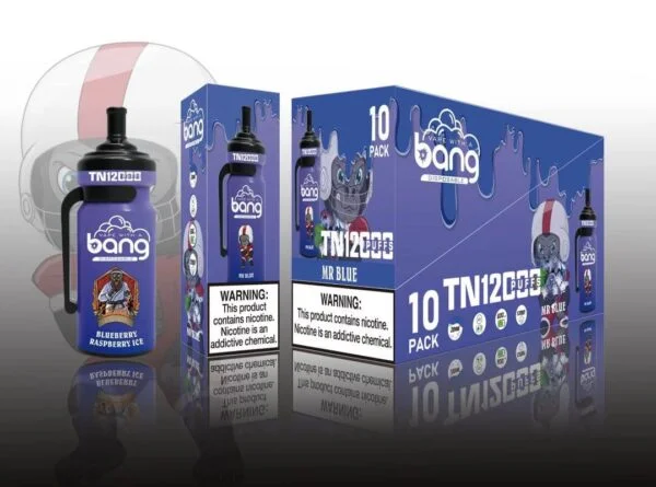 Bang Tn 12000 Puffs 0% 2% 3% 5% Никотиновая одноразовая вейп оригинальная электронная сигарета оптом - ClueVape - 8