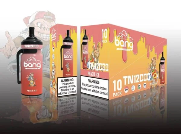 Bang Tn 12000 Puffs 0% 2% 3% 5% Никотиновая одноразовая вейп оригинальная электронная сигарета оптом - ClueVape - 2