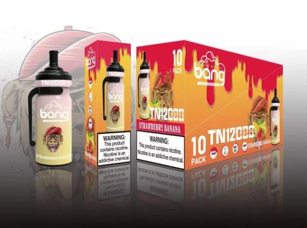 Bang Tn 12000 Puffs 0% 2% 3% 5% Никотиновая одноразовая вейп оригинальная электронная сигарета оптом - ClueVape - 7