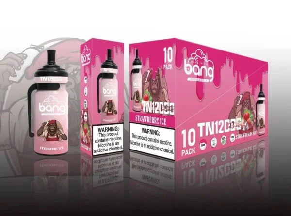 Bang Tn 12000 Puffs 0% 2% 3% 5% Никотиновая одноразовая вейп оригинальная электронная сигарета оптом - ClueVape - 6