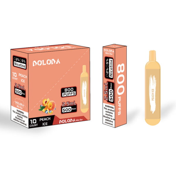 DOLODA Minibar 800 Trekjes 2% Nicotine Oplaadbare Wegwerp E-sigaretten Vape Groothandel - ClueVape - 2
