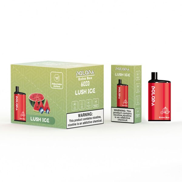 DOLODA Extra Box 6000 Puffar 2% 5% Nikotin uppladdningsbar engångsvape grossist - ClueVape - 7
