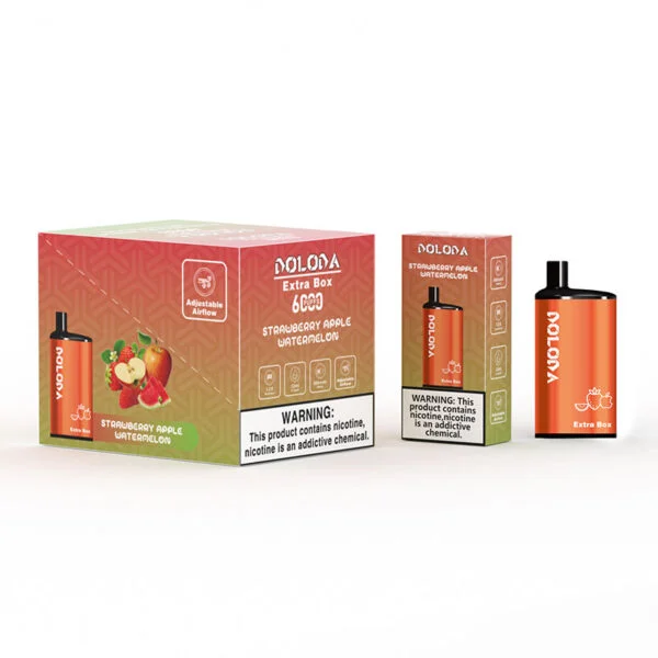 DOLODA Extra Box 6000 Puffar 2% 5% Nikotin uppladdningsbar engångsvape grossist - ClueVape - 3