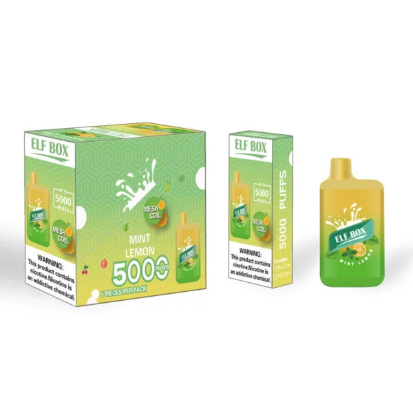 ELF BOX 5000 Puffs 0% 2% 3% 5% Nikotin Einweg-Vape Authentischer E-Zigarettenstift Großhandel - ClueVape - 20