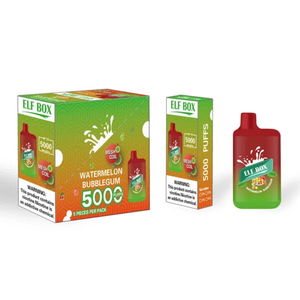 ELF BOX 5000 Puffs 0% 2% 3% 5% Nikotin Einweg-Vape Authentischer E-Zigarettenstift Großhandel - ClueVape - 9