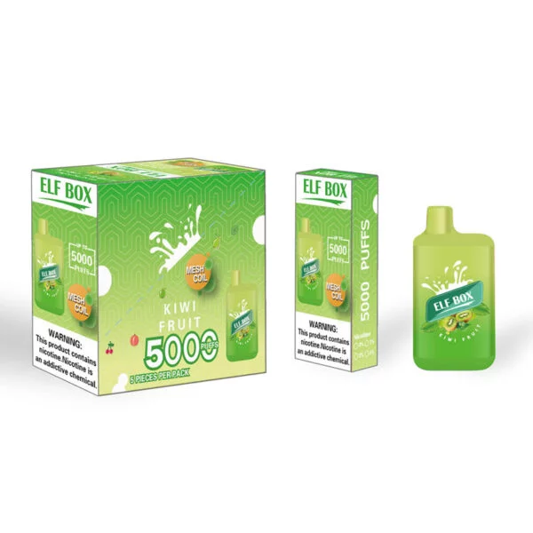 ELF BOX 5000 Puffs 0% 2% 3% 5% Nikotin Einweg-Vape Authentischer E-Zigarettenstift Großhandel - ClueVape - 16