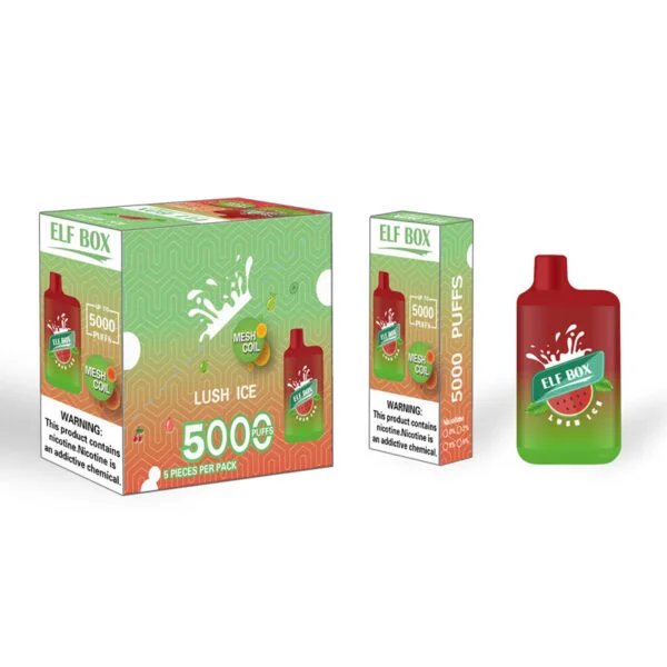ELF BOX 5000 Puffs 0% 2% 3% 5% Nikotin Einweg-Vape Authentischer E-Zigarettenstift Großhandel - ClueVape - 18