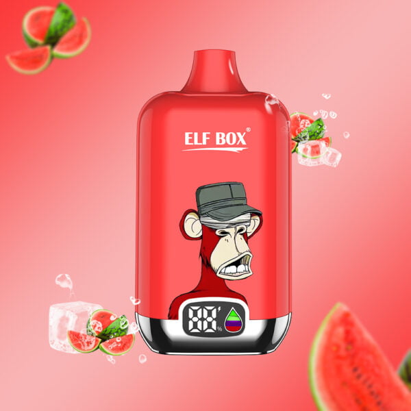 ELF box digital 12000 puffs 0% 2% 3% 5% Nicotine LED display Disposable Vape Wholesale - ClueVape - 2