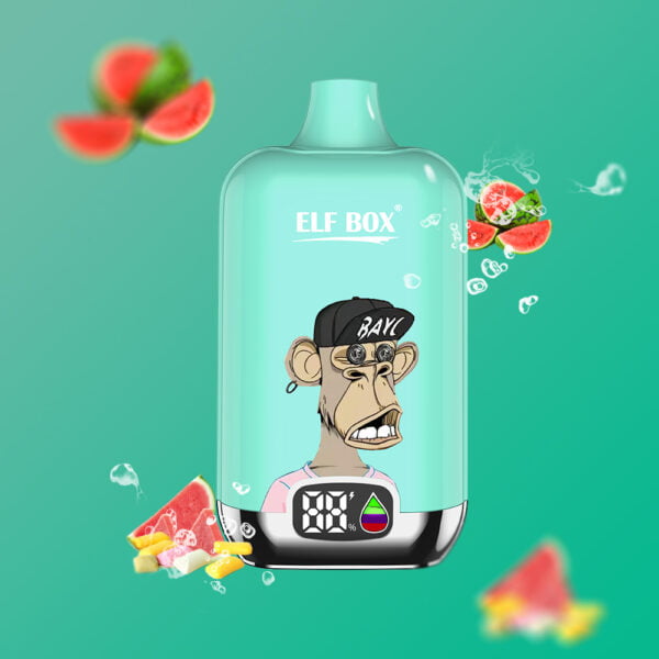 ELF box digital 12000 puffs 0% 2% 3% 5% Nicotine LED display Disposable Vape Wholesale - ClueVape - 3