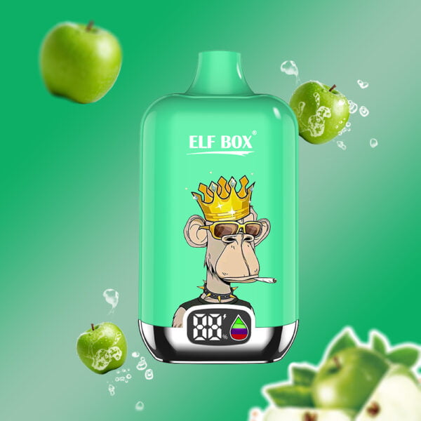 ELF box digital 12000 puffs 0% 2% 3% 5% Nicotine LED display Disposable Vape Wholesale - ClueVape - 10