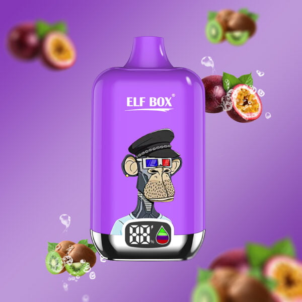 ELF box digital 12000 puffs 0% 2% 3% 5% Nicotine LED display Disposable Vape Wholesale - ClueVape - 8