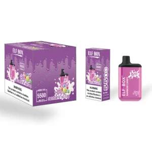 ELF BOX 5500 Одноразовый вейп 5500 Puffs Аутентичная ручка для электронных сигарет оптом - ClueVape - 11