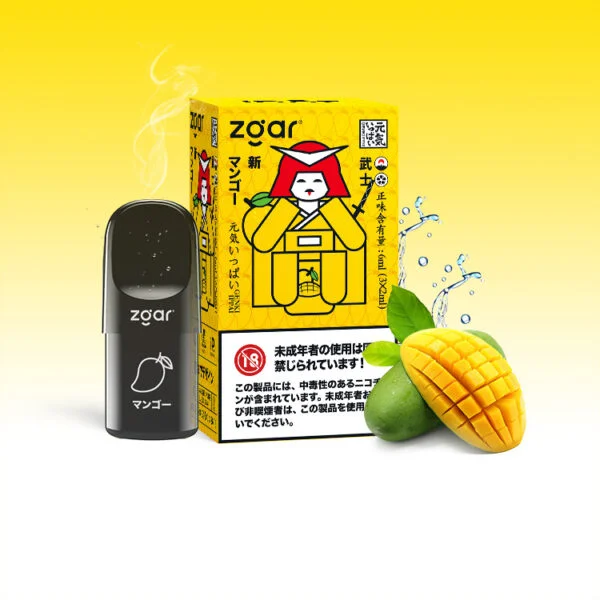 Zgar GENKIIPPAI PODS 5.0 (3-i-1-pack) 3% Nikotin 3x Pod Partihandel - ClueVape - 3