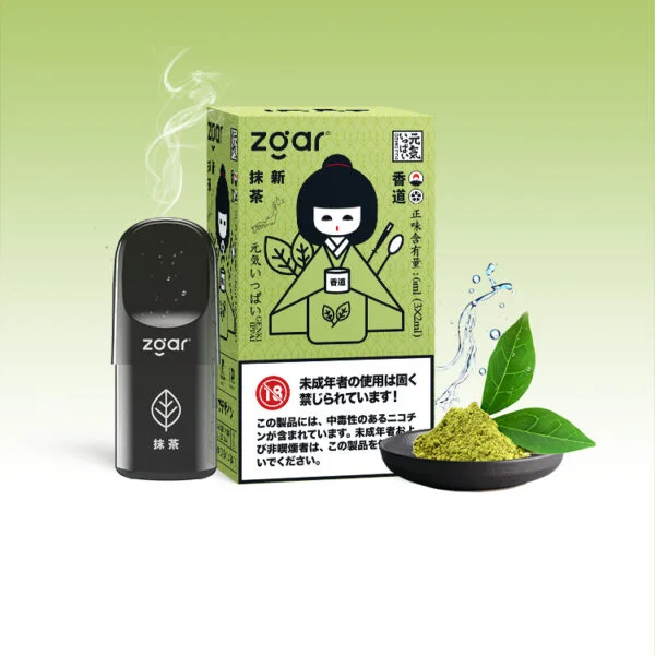 Zgar GENKIIPPAI PODS 5.0 (3-i-1-pack) 3% Nikotin 3x Pod Partihandel - ClueVape - 12
