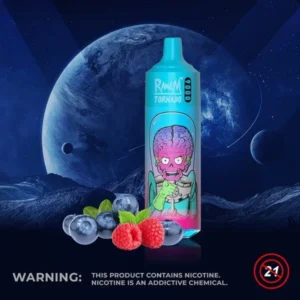 RandM Tornado 9000 Puffs 0% 2% 3% 5% Никотиновый одноразовый вейп оптом - ClueVape - 13