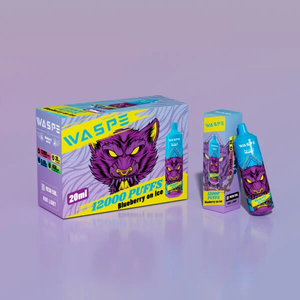 WASPE 12000 PUFFS 0% 2% 3% 5% Nikotinová jednorázová vape velkoobchod – ClueVape – 12