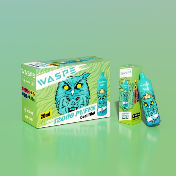 WASPE 12000 PUFFS 0% 2% 3% 5% Никотиновый одноразовый вейп оптом - ClueVape - 14