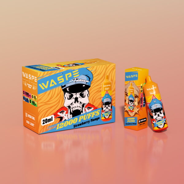 WASPE 12000 PUFFS 0% 2% 3% 5% Никотиновый одноразовый вейп оптом - ClueVape - 7