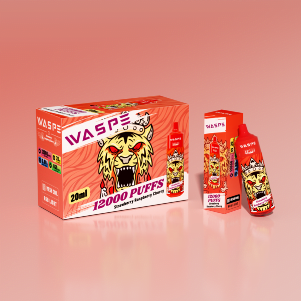 WASPE 12000 PUFFS 0% 2% 3% 5% Никотиновый одноразовый вейп оптом - ClueVape - 9