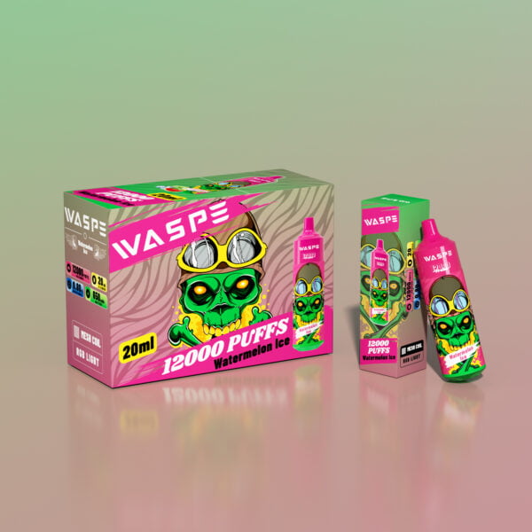 WASPE 12000 PUFFS 0% 2% 3% 5% Никотиновый одноразовый вейп оптом - ClueVape - 11