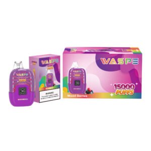 WASPE 15000 PUFFS Digital Box 0% 2% 3% 5% Nicotine Disposable Vape Wholesale - ClueVape - 14
