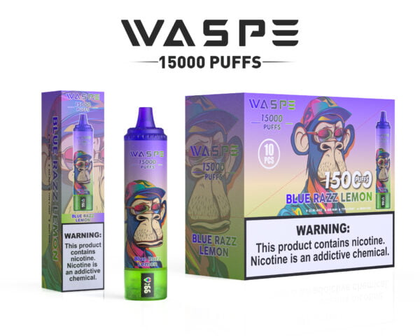 WASPE 15000 PUFFS 0% 2% 3% 5% Vape descartável de nicotina atacado - ClueVape - 13