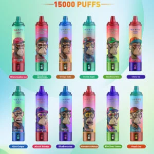 WASPE 15000 PUFFS 0% 2% 3% 5% Vape de unică folosință cu nicotină Comerț cu ridicata