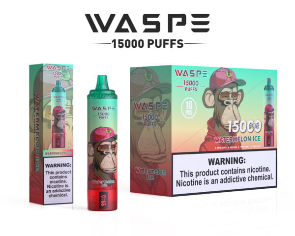 WASPE 15000 PUFFS 0% 2% 3% 5% Vape descartável de nicotina atacado - ClueVape - 5