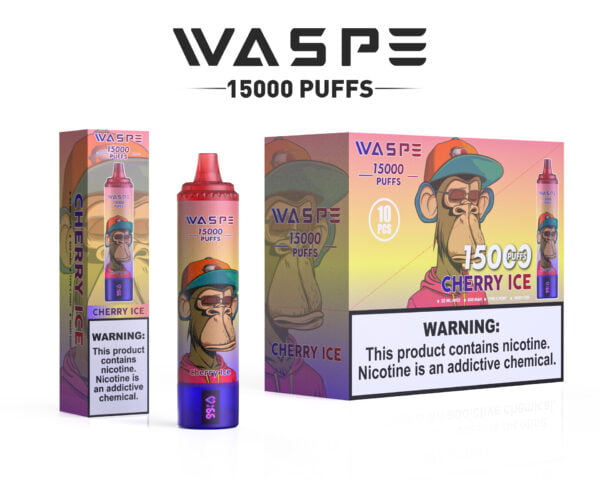 WASPE 15000 PUFFS 0% 2% 3% 5% Vape descartável de nicotina atacado - ClueVape - 6