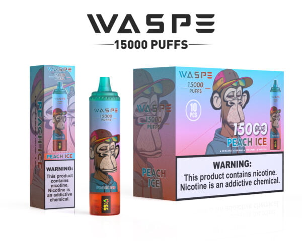 WASPE 15000 PUFFS 0% 2% 3% 5% Vape descartável de nicotina atacado - ClueVape - 7