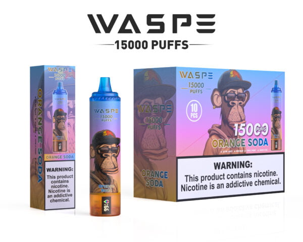 WASPE 15000 PUFFS 0% 2% 3% 5% Vape descartável de nicotina atacado - ClueVape - 14