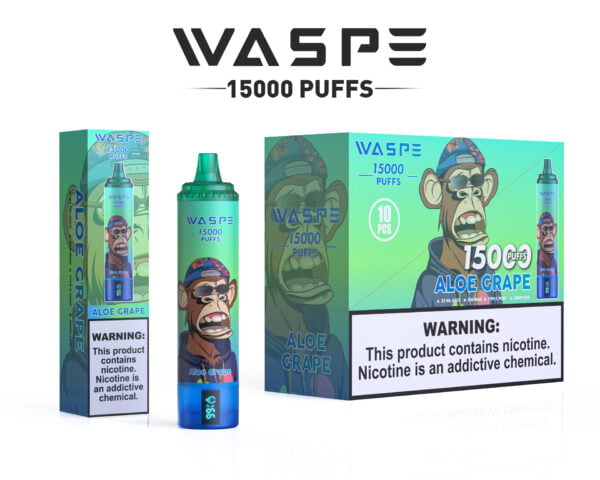 WASPE 15000 PUFFS 0% 2% 3% 5% Vape descartável de nicotina atacado - ClueVape - 3