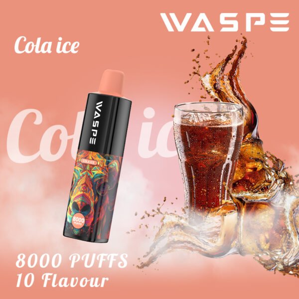 WASPE 8000 PUFFS 0% 2% 3% 5% Никотиновый одноразовый вейп оптом - ClueVape - 7