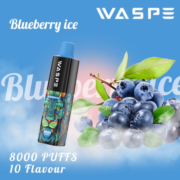 WASPE 8000 PUFFS 0% 2% 3% 5% Никотиновый одноразовый вейп оптом - ClueVape - 3