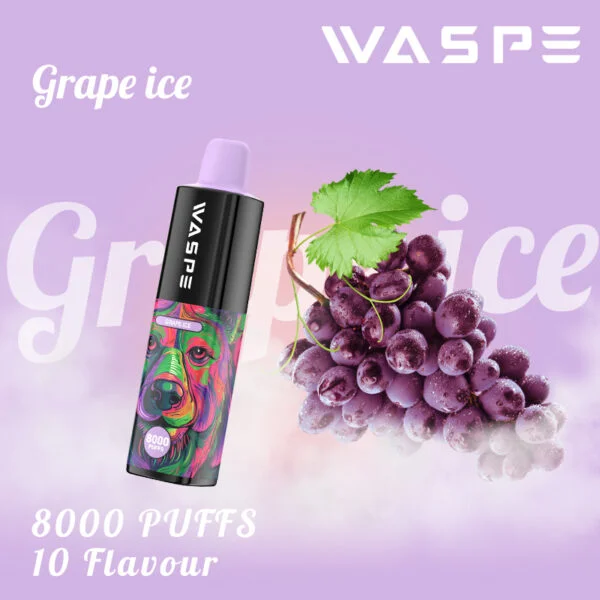 WASPE 8000 PUFFS 0% 2% 3% 5% Nicotine Disposable Vape Wholesale - ClueVape - 5