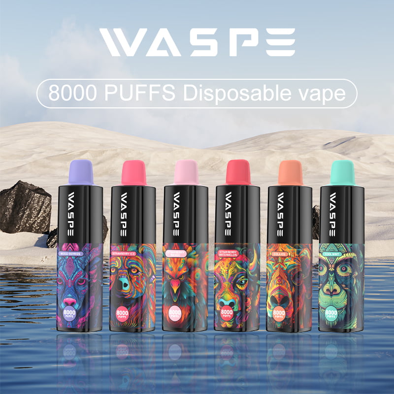 WASPE 8000 PUFFS 0% 2% 3% 5% Vape desechable de nicotina al por mayor - ClueVape - 21