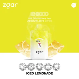 ZGAR ICE BOX 8000 Puffs 2% Nikotin wiederaufladbar Einweg-Vape Großhandel – ClueVape – 20