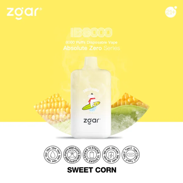 ZGAR ICE BOX 8000 Puffs 2% Vente en gros de vape jetable rechargeable à la nicotine - ClueVape - 14