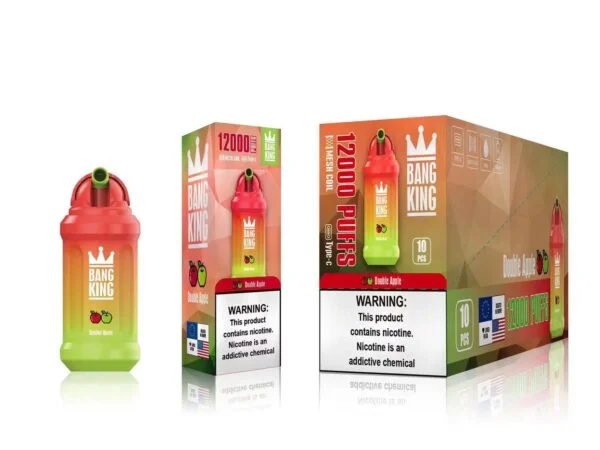Bang King 12000 Puffs 0% 2% 3% 5% Nikotin Újratölthető Eldobható Vape Nagyker - ClueVape - 13