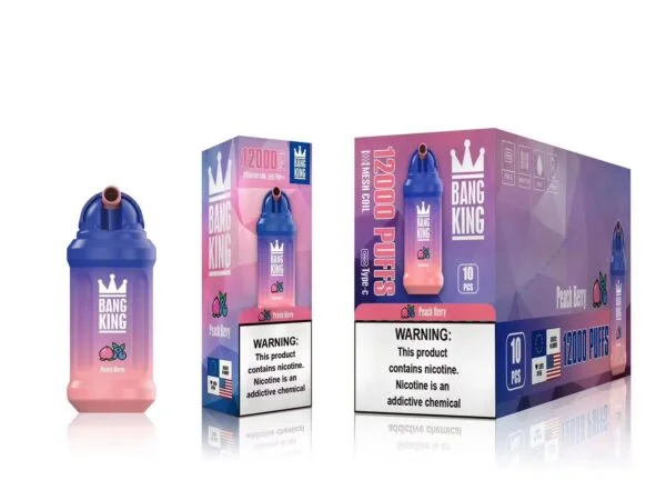 Bang King 12000 Puffs 0% 2% 3% 5% Nikotin újratölthető eldobható Vape nagykereskedés - ClueVape - 14