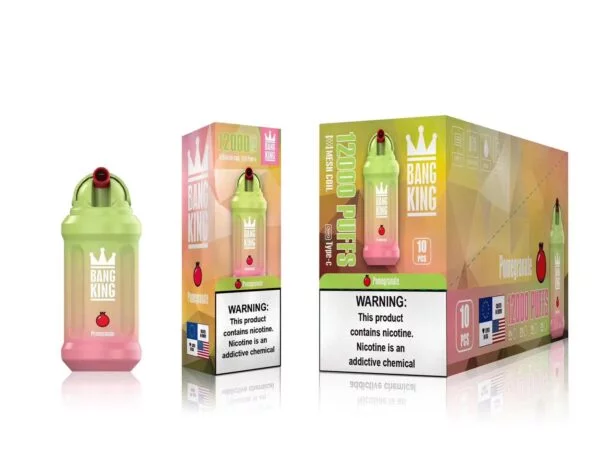 Bang King 12000 Puffs 0% 2% 3% 5% Nikotin újratölthető eldobható Vape nagykereskedés - ClueVape - 16