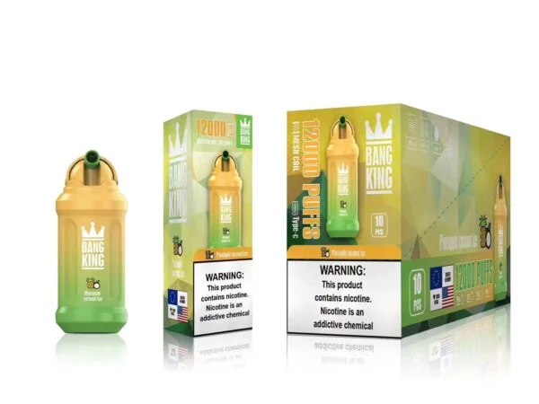 Bang King 12000 Puffs 0% 2% 3% 5% Nikotin újratölthető eldobható Vape nagykereskedés - ClueVape - 18