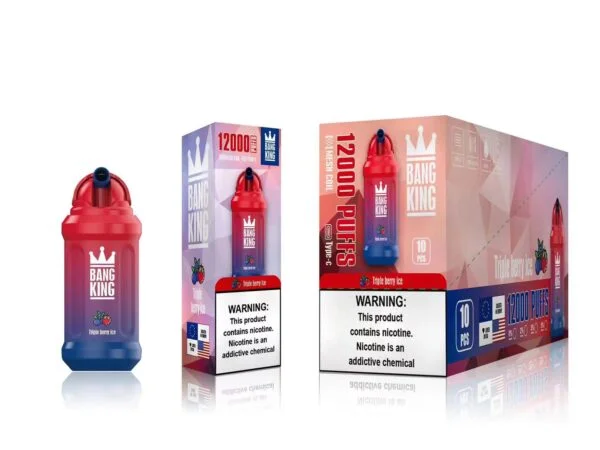 Bang King 12000 Puffs 0% 2% 3% 5% Nikotin újratölthető eldobható Vape nagykereskedés - ClueVape - 21