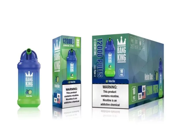 Bang King 12000 Puffs 0% 2% 3% 5% Nikotin újratölthető eldobható Vape nagykereskedés - ClueVape - 10