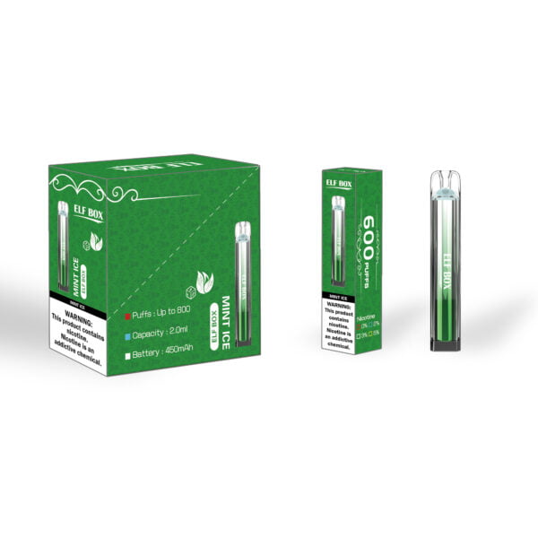 ELF BOX 600 Puffs 2% Nikotynowy jednorazowy długopis Vape Hurtownia - ClueVape - 3